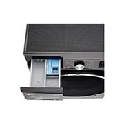 LG 10.5/7kg, AI Direct Drive Front Load Washer Dryer, FV1450H2K-Drawer Open Detail, FV1450H2K, thumbnail 6