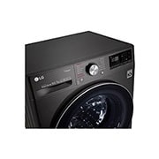 LG 10.5/7kg, AI Direct Drive Front Load Washer Dryer, FV1450H2K-Left Perspective Detail, FV1450H2K, thumbnail 7