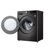 LG 10.5/7kg, AI Direct Drive Front Load Washer Dryer, FV1450H2K-Right Open, FV1450H2K, thumbnail 12
