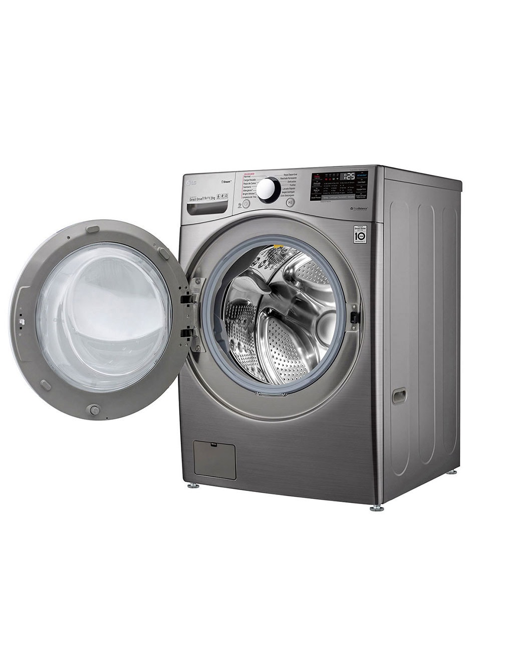 19/12KG TWINWash™ Front Load Washer Dryer in Silver LG LK
