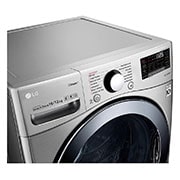 LG 19/12kg, TWIN Load Smart Washing Machine with 6 Motion Inverter Direct Drive, F2719RVTV-Left Perspective Detail, F2719RVTV, thumbnail 4