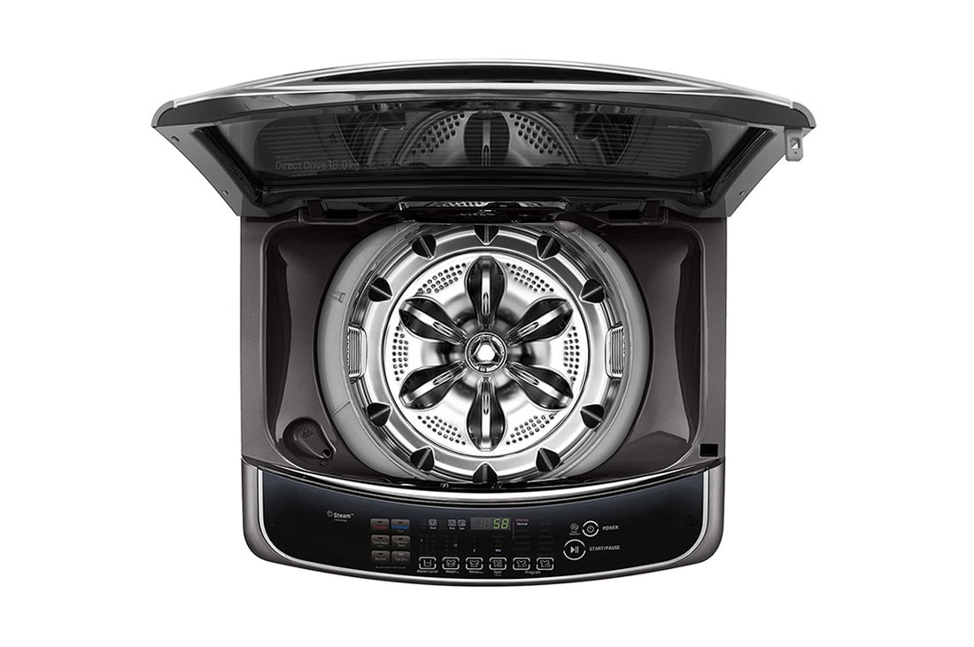 LG 17KG TurboWash3D™ Top Load Washing Machine, TH2517SSAK-Drum Detail, TH2517SSAK, thumbnail 4