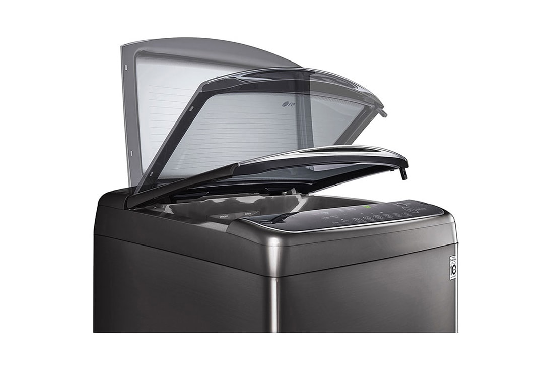 LG 17KG TurboWash3D™ Top Load Washing Machine, TH2517SSAK-Right Top Perspective, TH2517SSAK, thumbnail 5