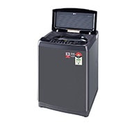 LG 9kg, Middle Black, Jet Spray+, Punch+3, TurboDrum, LG T2109VSAB 9kg Right View Open, T2109VSAB, thumbnail 8