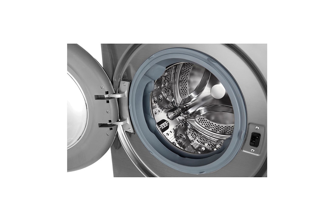 LG 8/6kg, AI DD™ Front Load Washer Dryer, Drum view, FV1408H4V, thumbnail 3