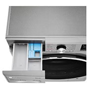 LG 8/6kg, AI DD™ Front Load Washer Dryer, Detergent port open top view, FV1408H4V, thumbnail 7