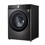 LG 13/8kg, AI Direct Drive Front Load Washer Dryer, Bottom perspective view, FV1413H2BA, thumbnail 13