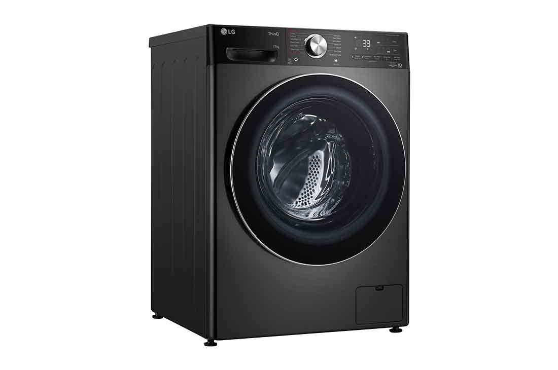 LG 11kg, AI Direct Drive Front Load Washing Machine, Left side view, FV1411S2B, thumbnail 10