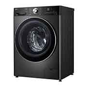 LG 11kg, AI Direct Drive Front Load Washing Machine, Right side  door open view, FV1411S2B, thumbnail 12
