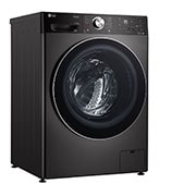LG 11/7kg, AI Direct Drive Front Load Washer Dryer, Left side view, FV1411H2B, thumbnail 10