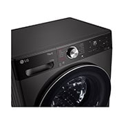 LG 11/7kg, AI Direct Drive Front Load Washer Dryer, Drum view, FV1411H2B, thumbnail 3