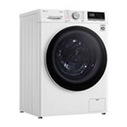 LG 7KG Front Load Washing Machine with AIDD, Left view, FV1207S4W, thumbnail 11