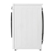 LG 7KG Front Load Washing Machine with AIDD, Side view, FV1207S4W, thumbnail 14