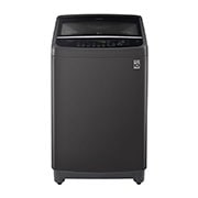 LG Smart Inverter Top Load Washing Machine, 11KG, Black, Front view, T2311VSAB, thumbnail 1