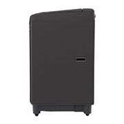 LG Smart Inverter Top Load Washing Machine, 11KG, Black, Side view, T2311VSAB, thumbnail 12