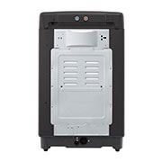 LG Smart Inverter Top Load Washing Machine, 11KG, Black, Back view, T2311VSAB, thumbnail 13