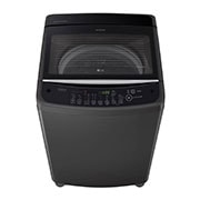 LG Smart Inverter Top Load Washing Machine, 11KG, Black, Top perspective, T2311VSAB, thumbnail 7