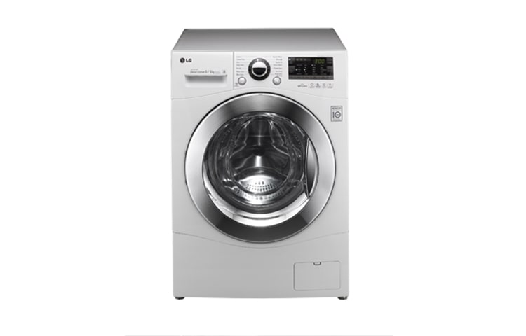 LG 10.5/6kg Inverter Direct Drive Washer Dryer, WD-14080RDS, thumbnail 1