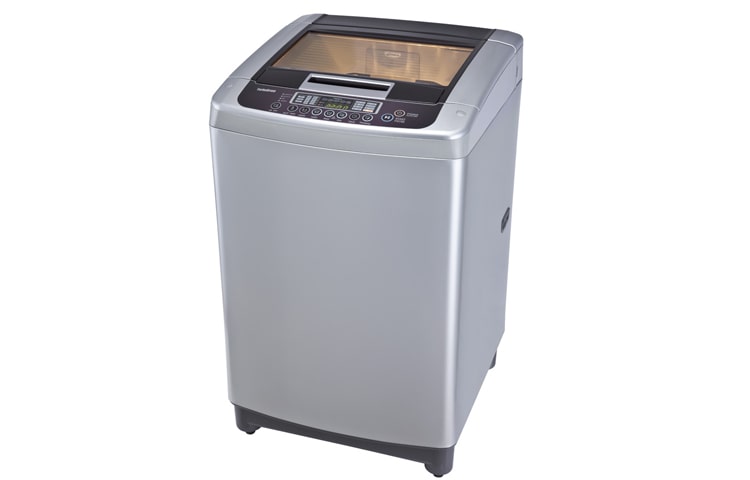 LG T9003TEELR Load Washing Machine - 10.5 Kg, i-Sensor, Turbodrum + Punch +3, 10 Water Level Air Dry - LG Electronics IN