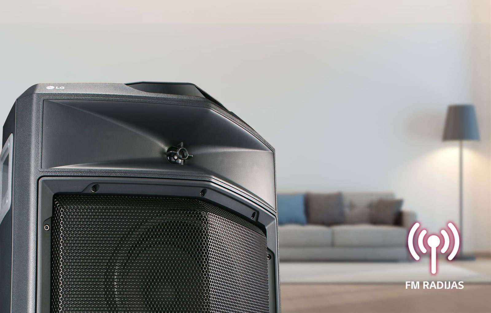 FM radijas, palaikantis dažnį1