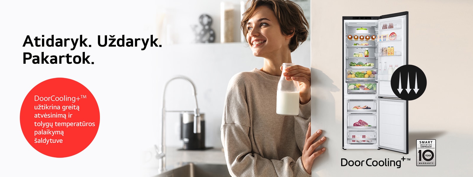 Atidaryk. Uždaryk. Pakartok.