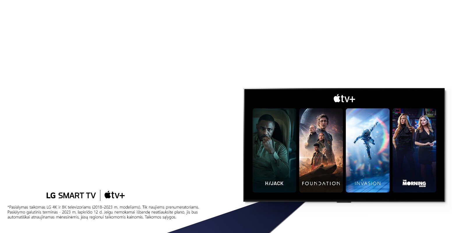 Gaukite „Apple TV+“ 3 mėnesiams nemokamai*
