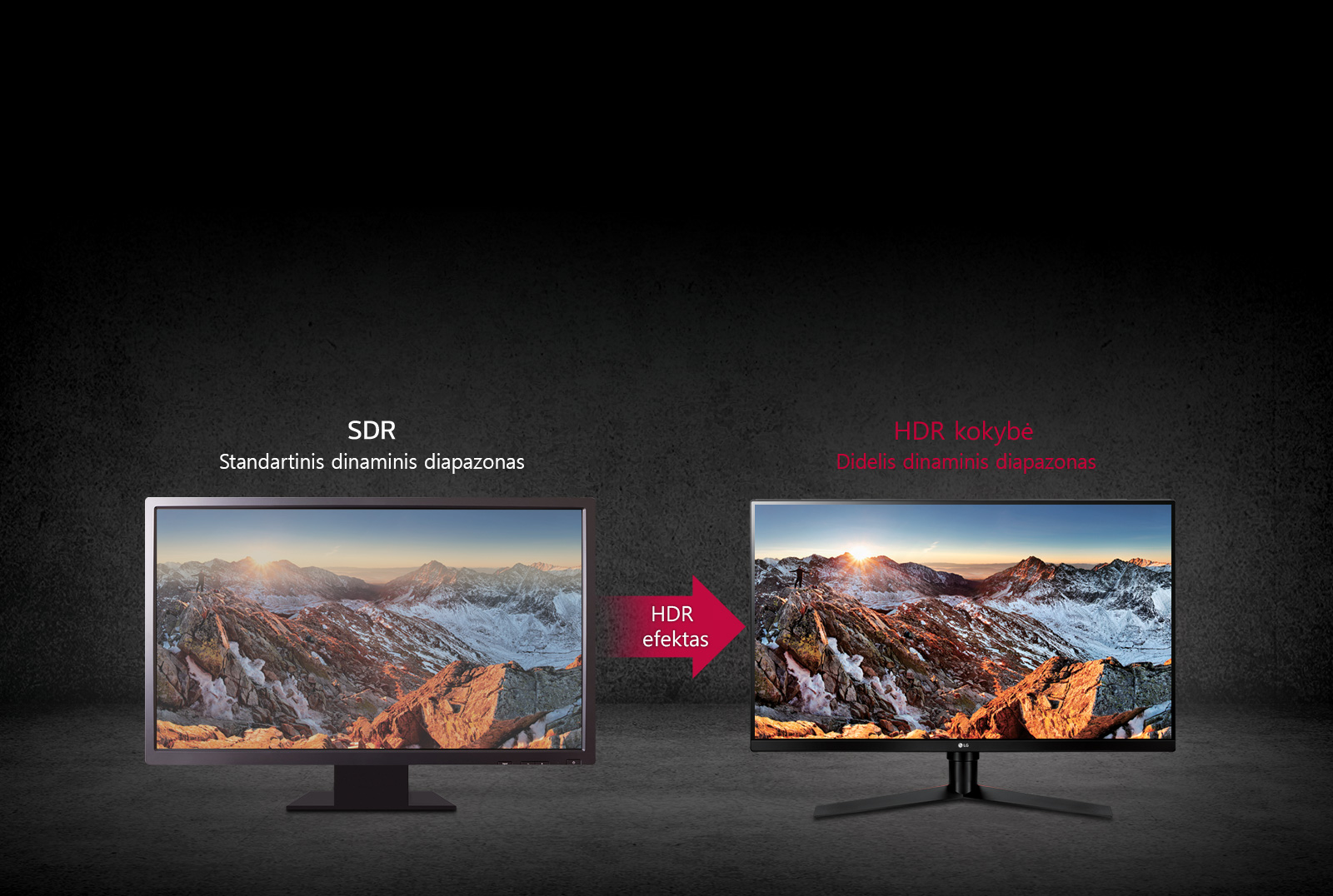 HDR efektas SDR turinyje<br>1