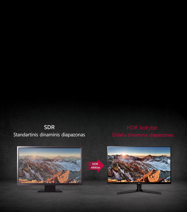 HDR efektas SDR turinyje<br>2