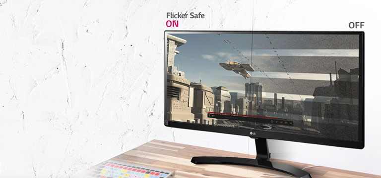 Akių komforto spalvos atvaizdavimas - Flicker Safe2