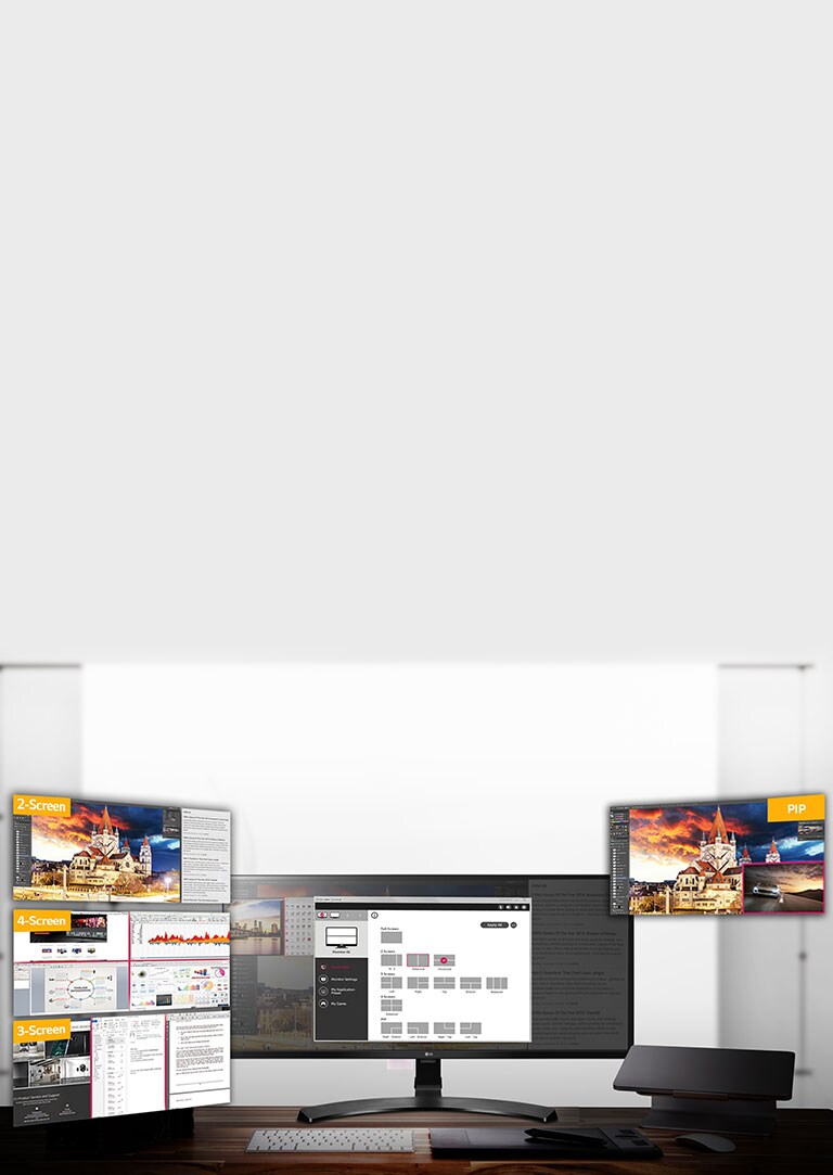 Universalumas ir našumas su funkcija Screen Split2