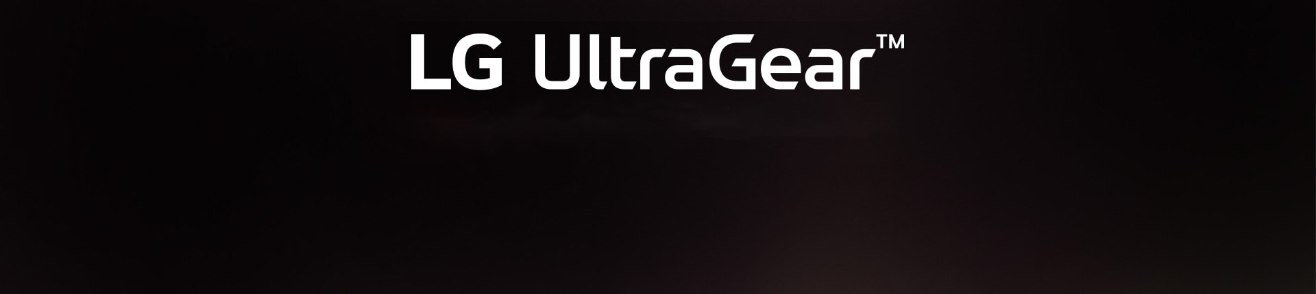 UltraGear™ G6 logotipas futuristiniame neonu apšviestame kambaryje.