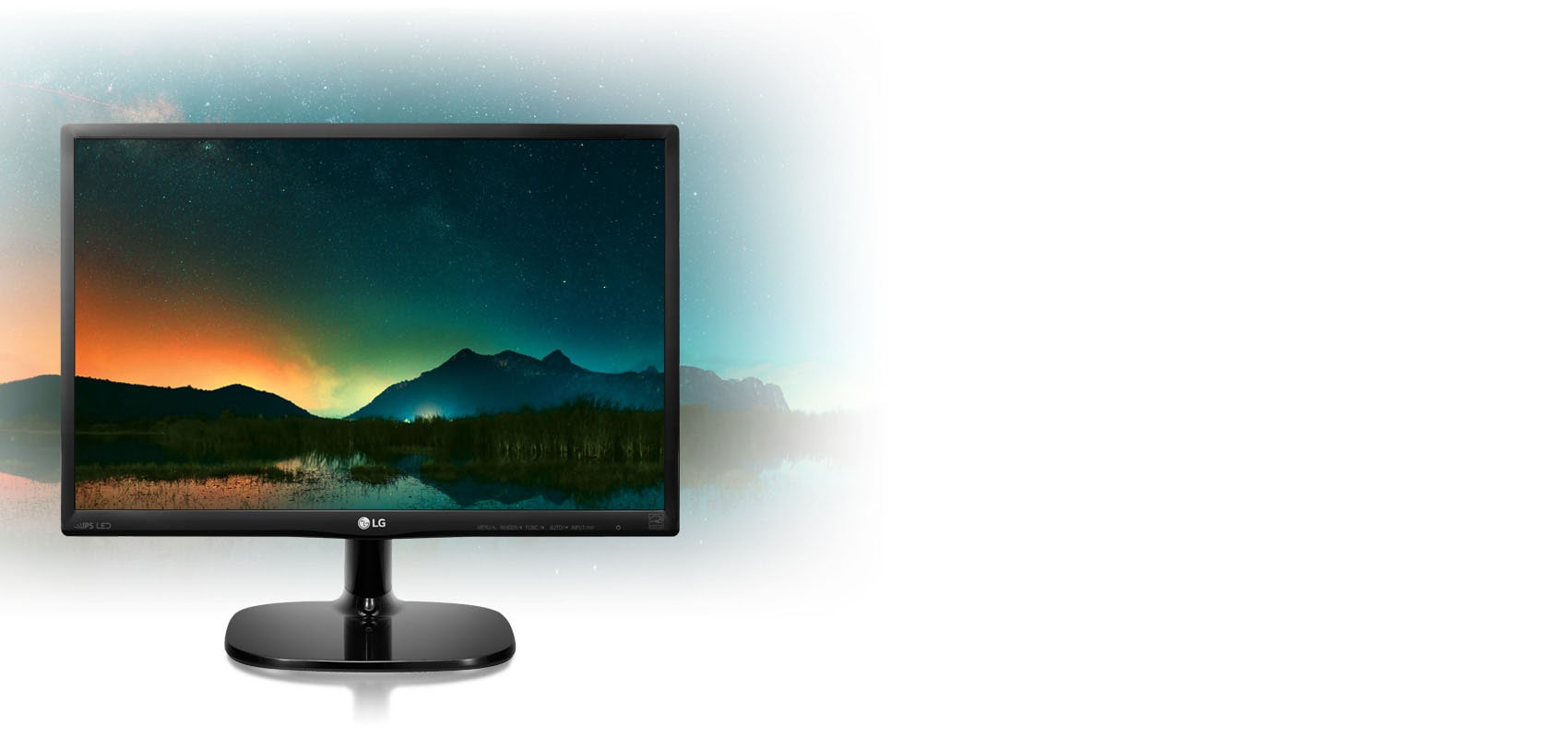 Ryškios spalvos žiūrint bet kuriuo kampu – LG IPS1