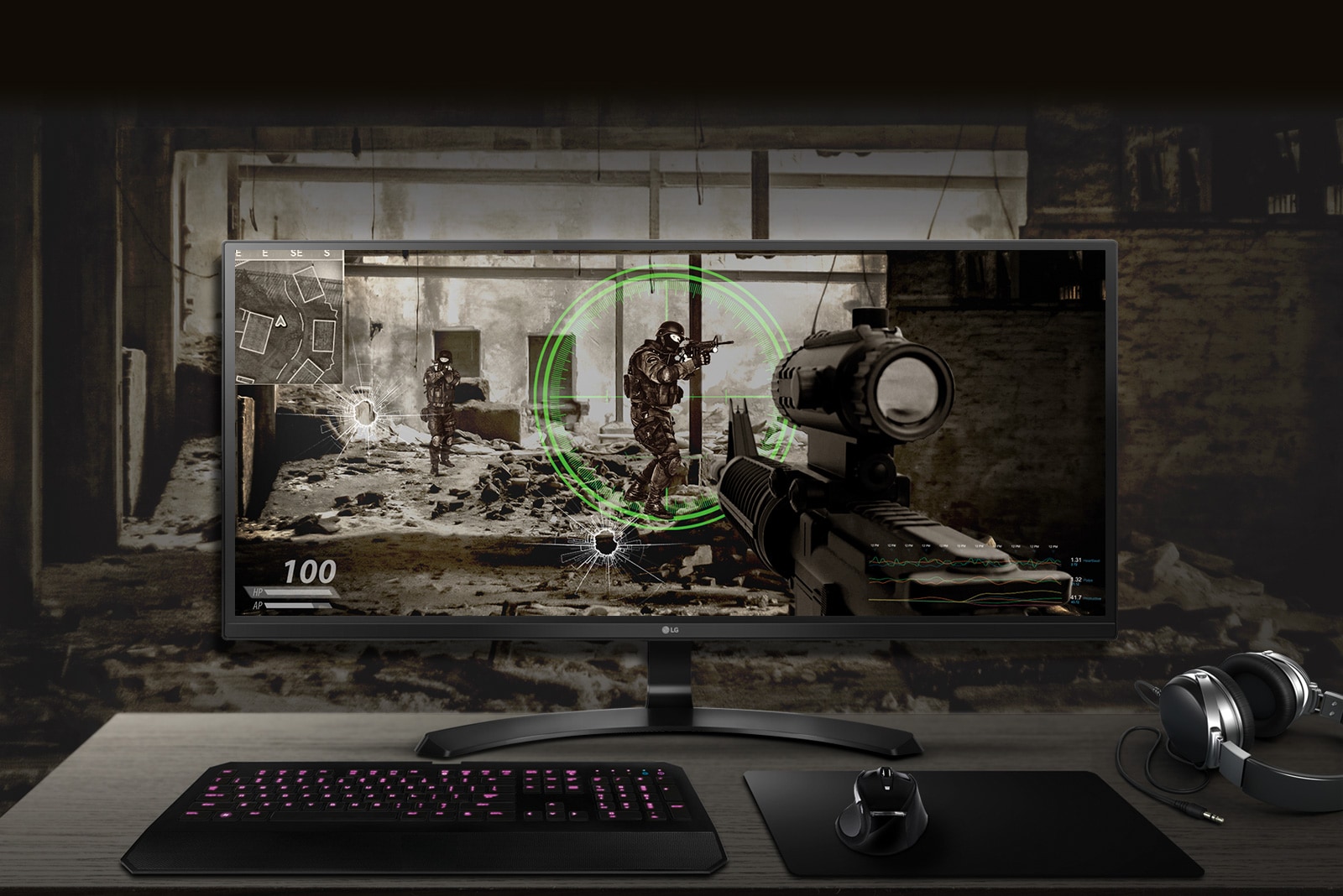 21:9 „UltraWide Full HD IPS ekranas1