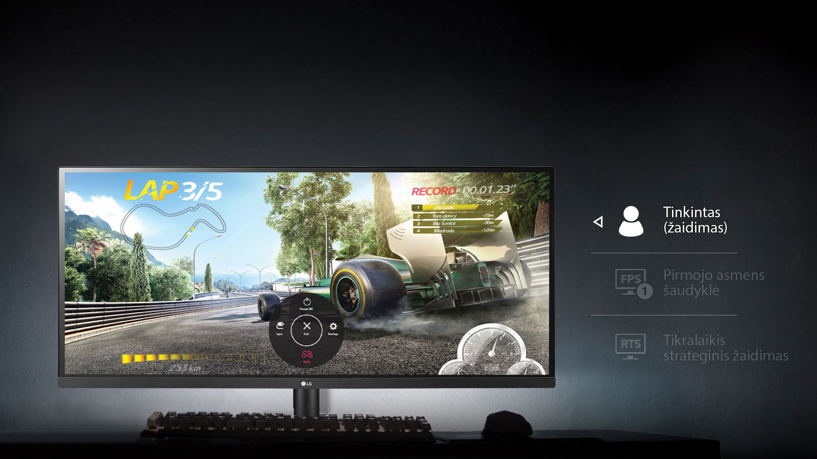 Optimizuoti nustatymai visiems žaidimams1