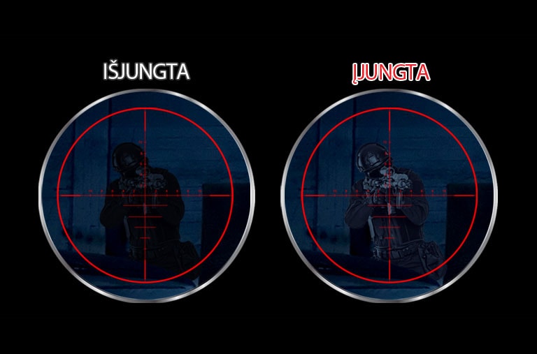 Priešą aptikite naudodami „Night Vision View“2