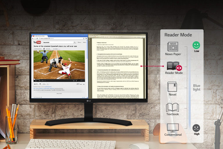 Nevargina akių, patogu žiūrėti<br>2