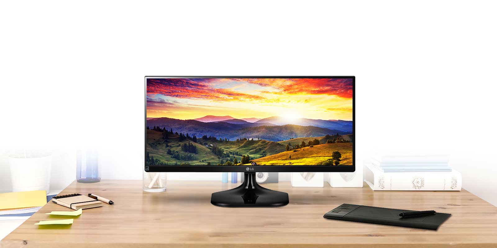 21:9 „UltraWide™“ FHD IPS ekranas<br>1