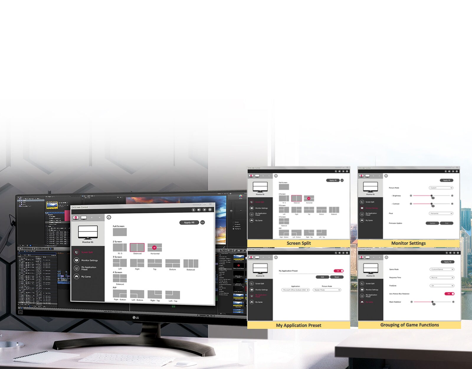 Universalumas ir našumas su „OnScreen Control 2.0“1
