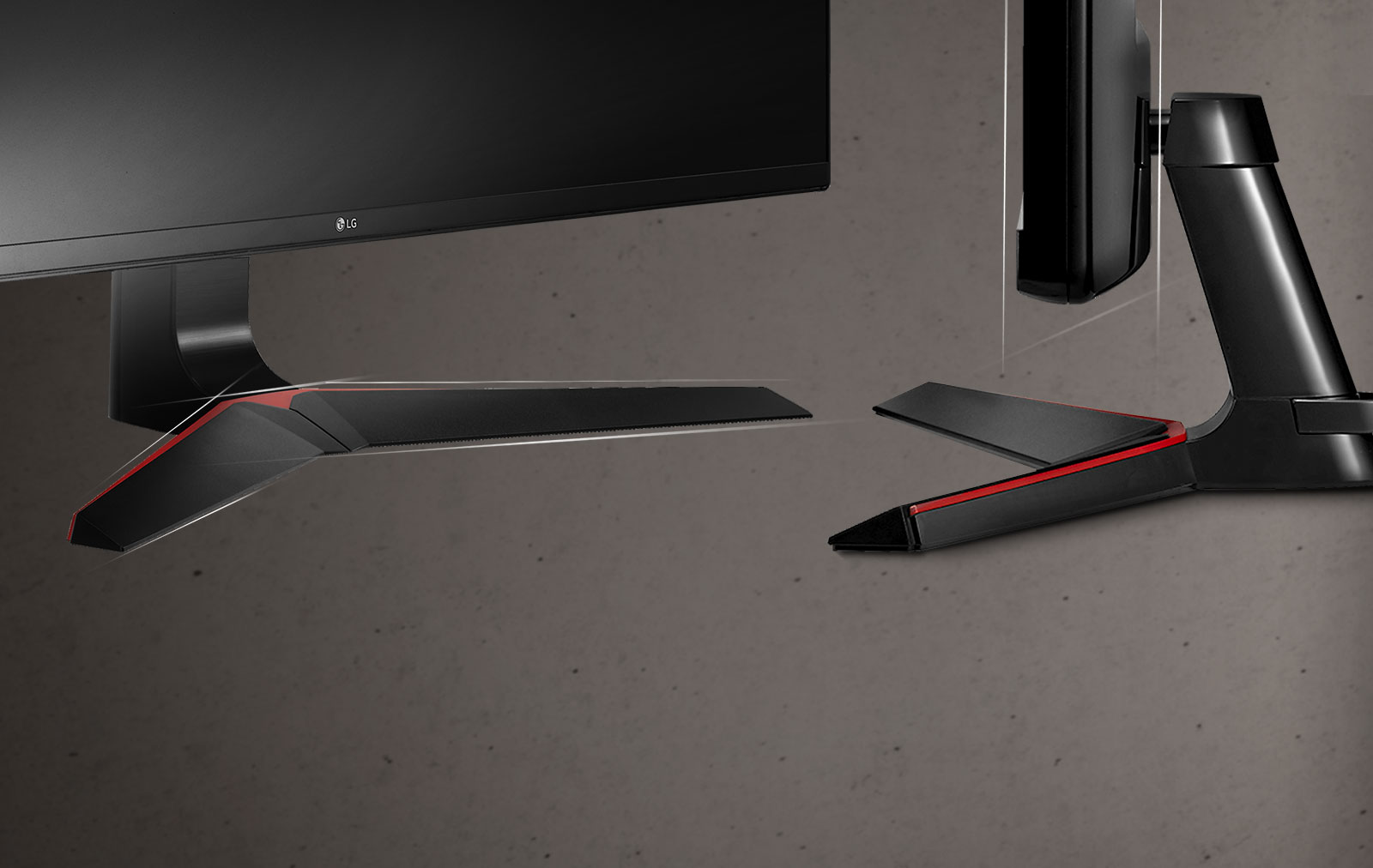 Įspūdingas monitoriaus dizainas