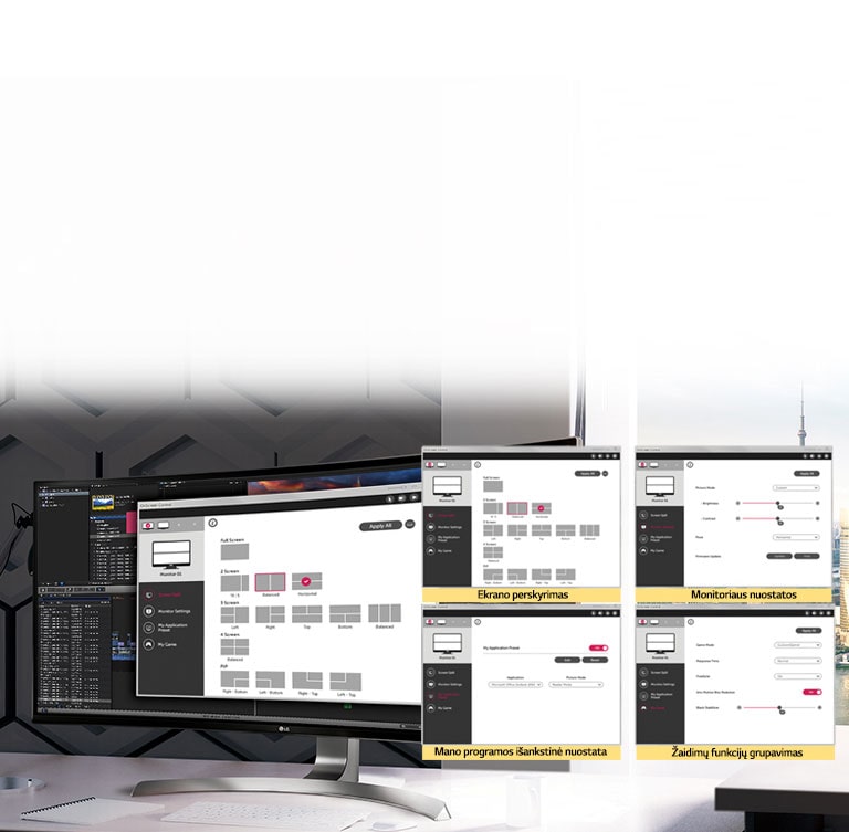 Universalumas ir našumas su „OnScreen Control 2.0“2