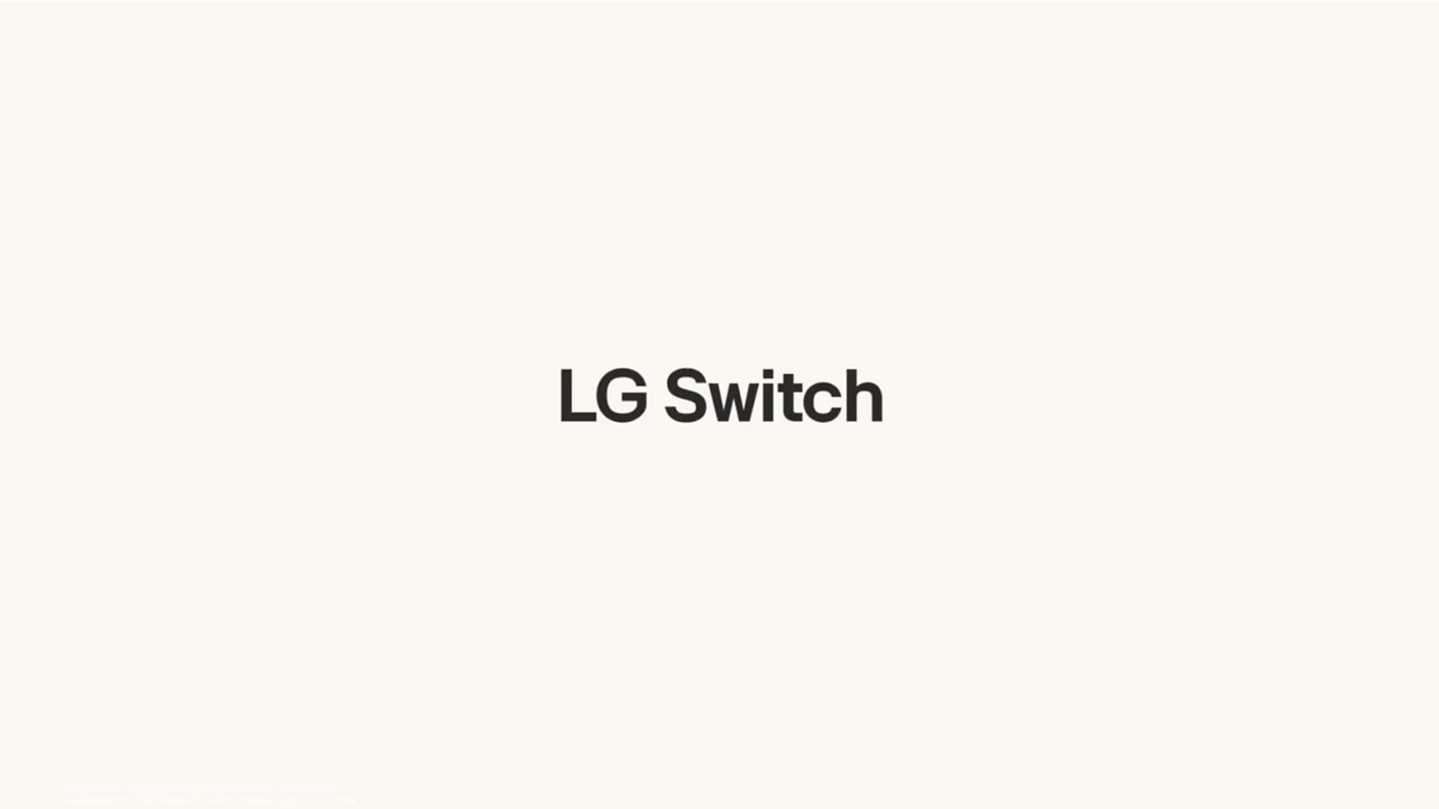 Šiame vaizdo įraše parodyta, kaip nustatyti monitorių naudojant „LG Switch“ programą.