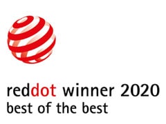 „Red Dot Design Award 2020“ nugalėtojo logotipas
