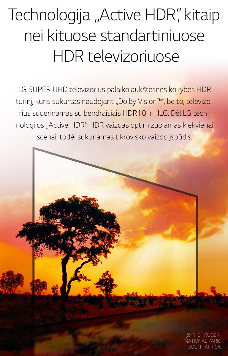  „Active HDR - pažangesnė už standartinius HDR