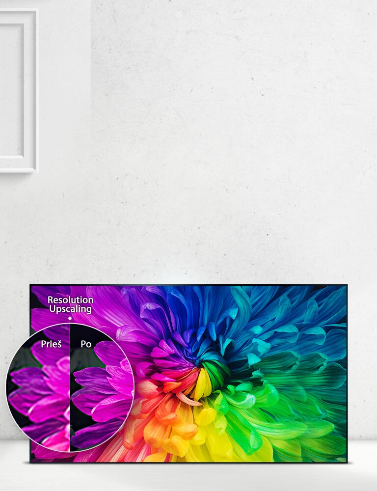 Tobulesni vaizdai naudojant „Resolution Upscaler