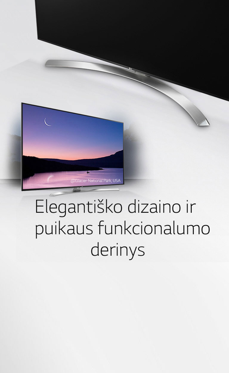 Elegantiško dizaino ir funkcionalumo derinys