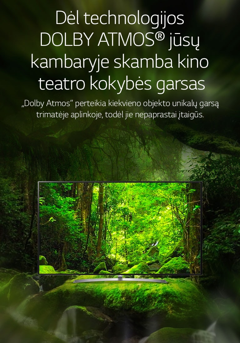 Įspūdinga kino teatro kokybės žiūrėjimo patirtis