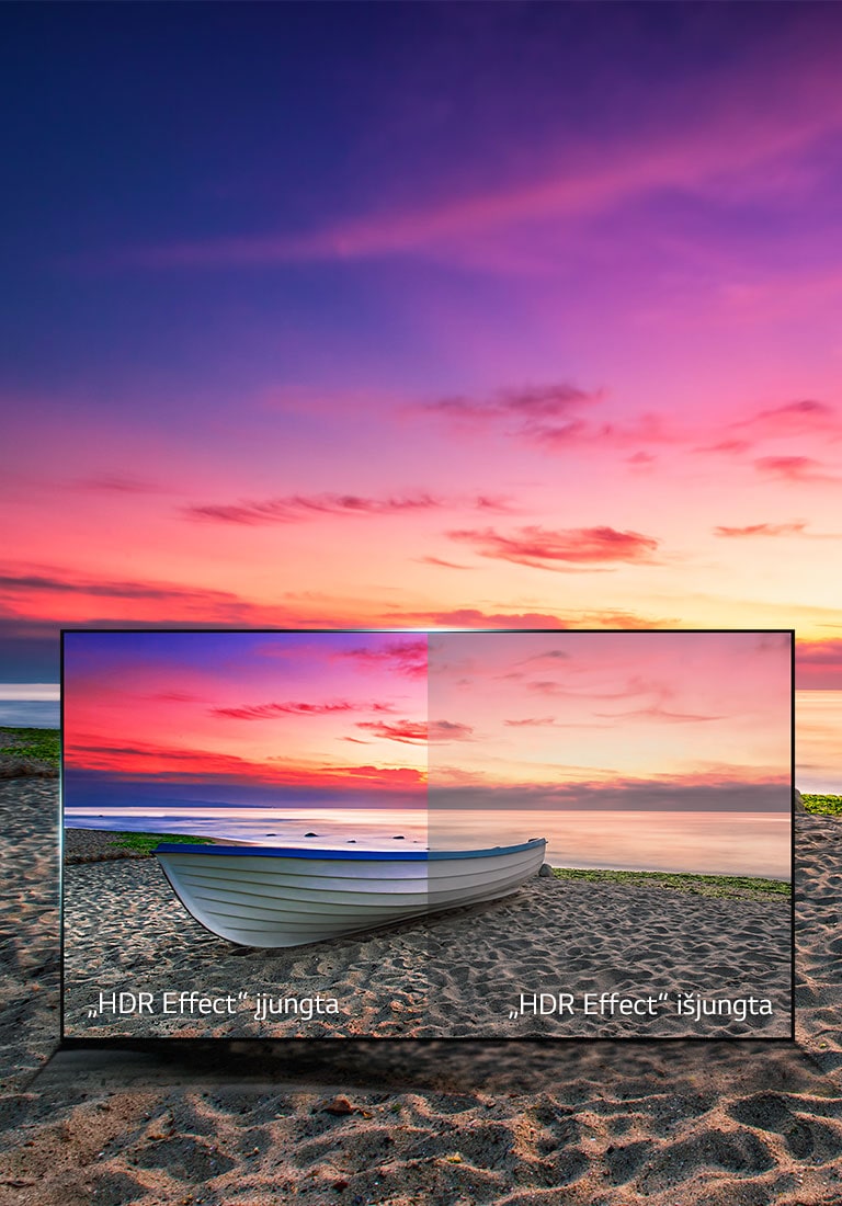 Kontrasto padidinimas, kad vaizdas prilygtų HDR2