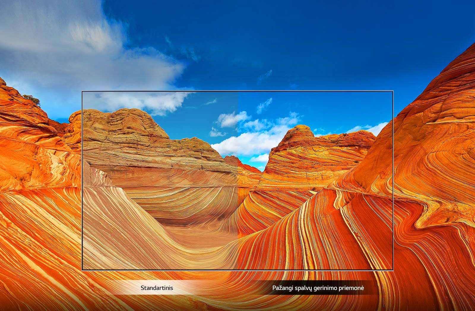 Pažangi spalvų gerinimo priemonė1