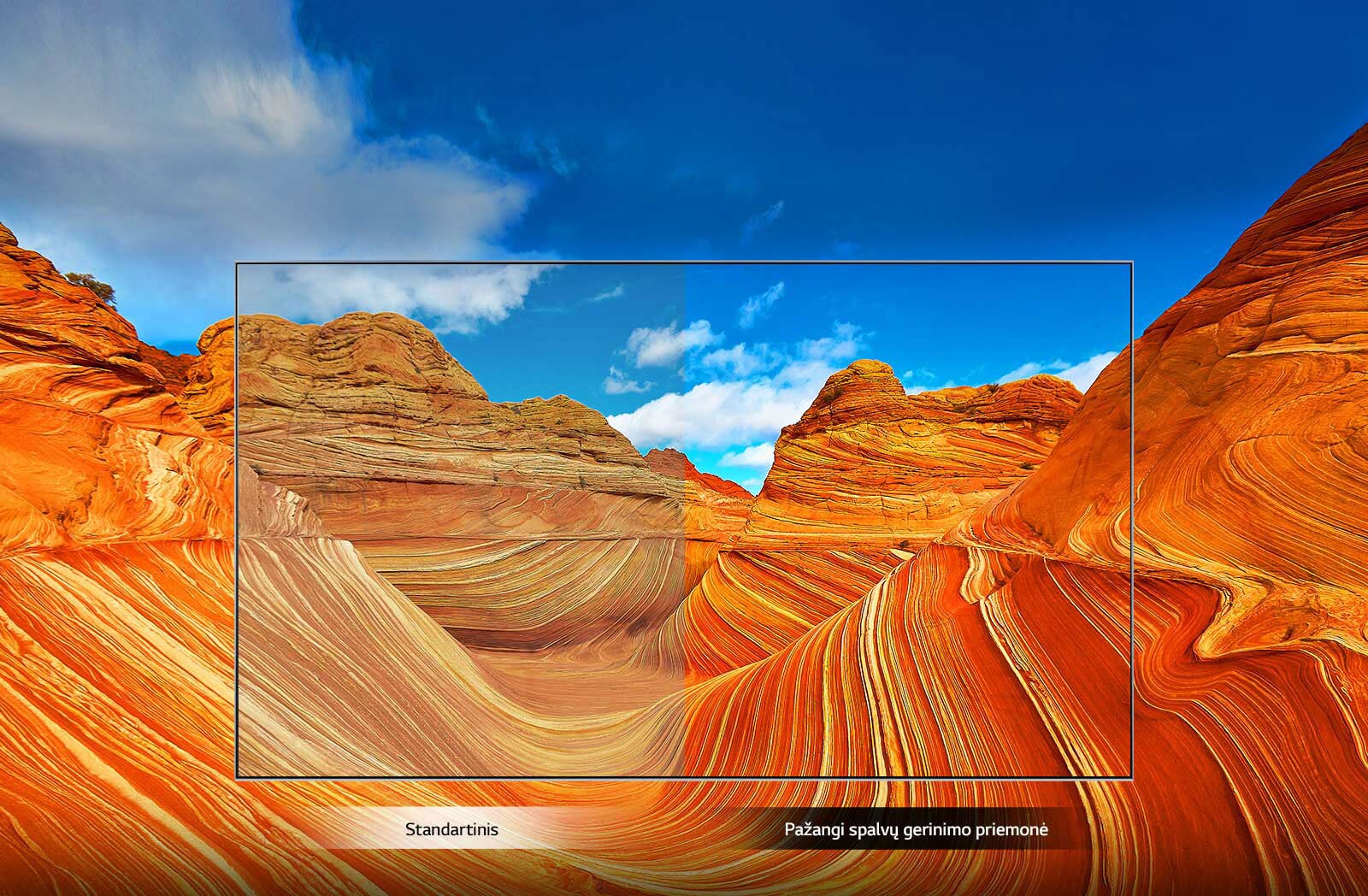 Pažangi spalvų gerinimo priemonė1