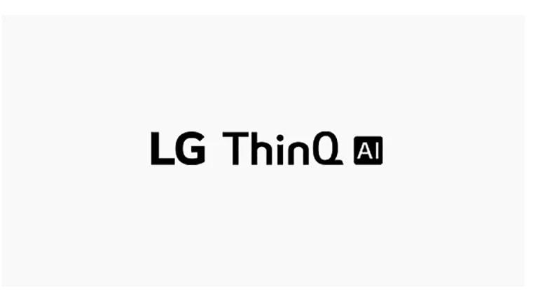 "Šioje kortelėje apibūdinamos balso komandos. Pateikiami „LG ThinQ AI“ logotipas, „Hey Google“ logotipas ir „Amazon Alexa“ logotipas."